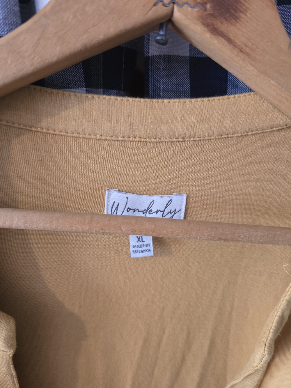 Wonderly Mustard Top in Golden Yellow